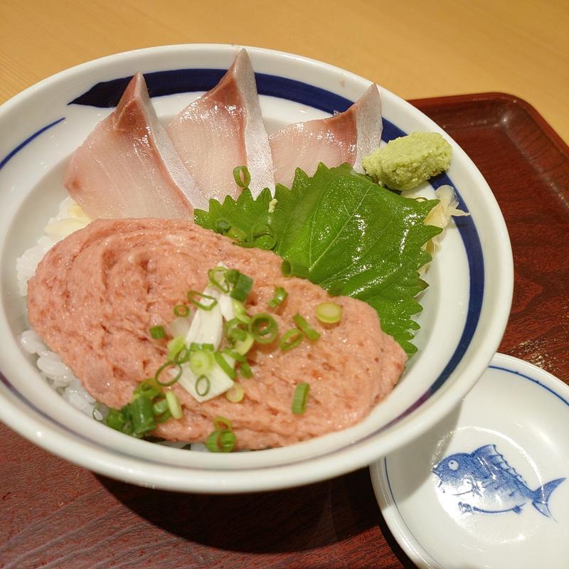 ブリねぎとろ丼(築地食堂源ちゃん 名取エアリ店)