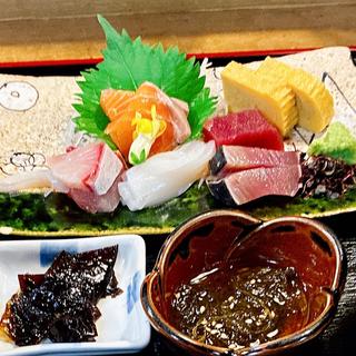 刺身定食(丸万寿司 本店)