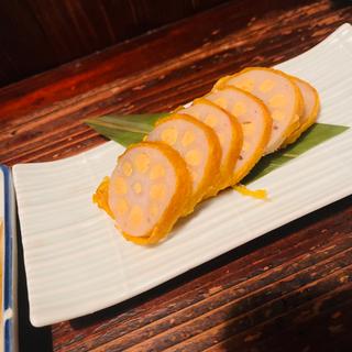 辛子蓮根(あて 煮込 肴 市ヶ谷)