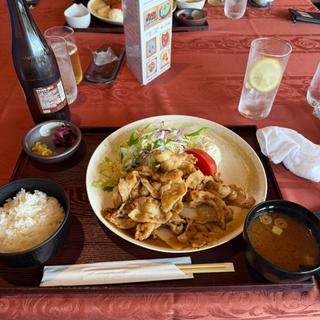 しょうが焼き定食(京カントリークラブ )
