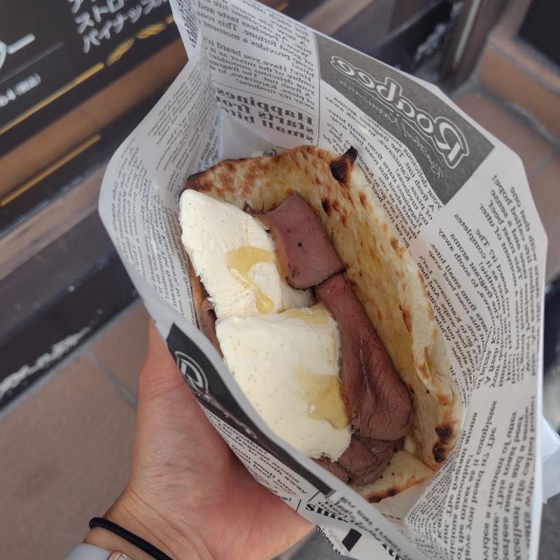 ローストビーフ＆はちみつバニラ(ロービー 軽井澤店)