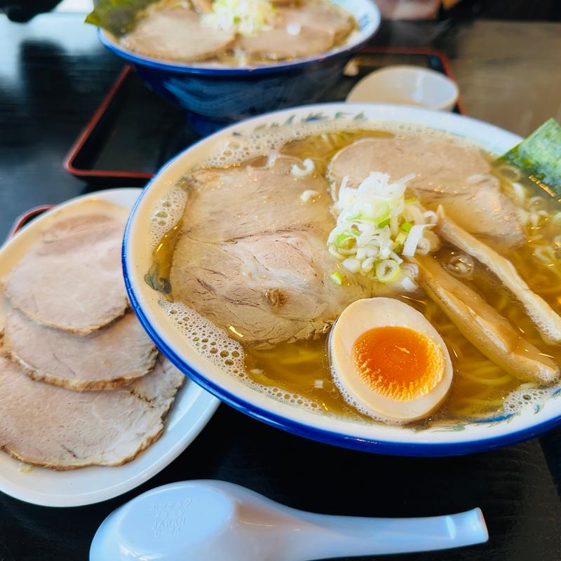 エソ煮干し中華(麺場 くうが? 山形店)