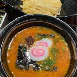 めんたい煮込みつけ麺(元祖博多めんたい重)