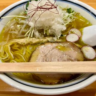 かぐつちラーメン 塩 黄泉(利尻昆布ラーメン　くろおび　六本木店)