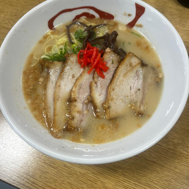 チャーシュー九州ラーメン(ラーメンはなてん)
