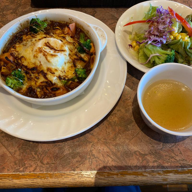 ウィークリーランチ　　焼きカレー(あっぷるぐりむ 小島田店 )