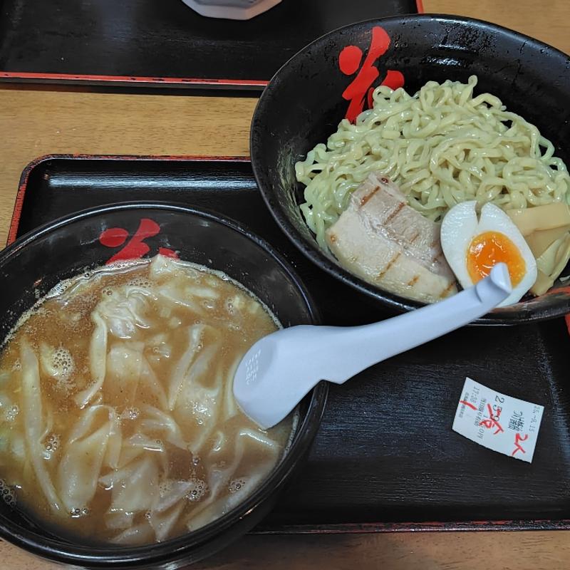 酒田のつけワンタンメン(花鳥風月 酒田本店)