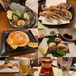 海鮮いろいろ&酒(鶴齢ひやおろし)