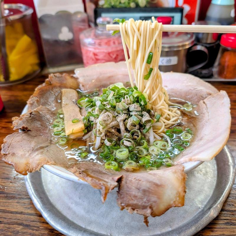 醤油チャーシューめん(神戸ラーメン 第一旭 三宮本店)