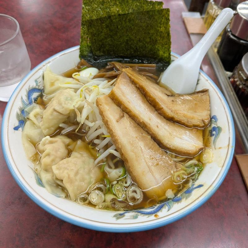 ワンタン麺(三幸苑)