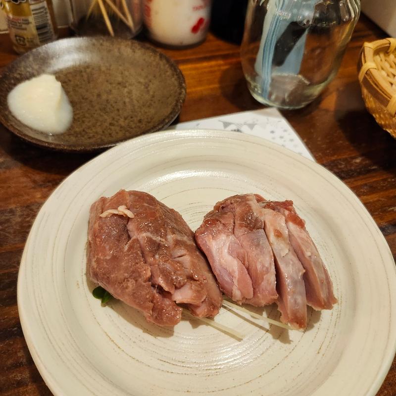 豚こめかみ刺し(らう次郎)