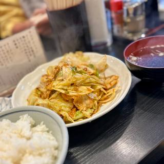 キャベツみそ炒め定食