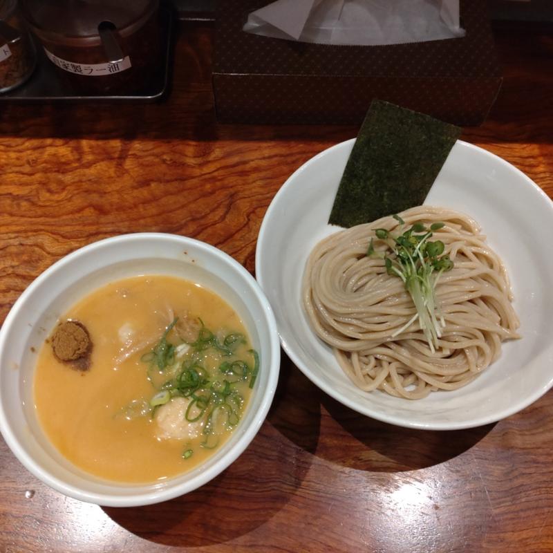 鶏白湯つけ麺（並盛）220g(鶏そば 一瑳)