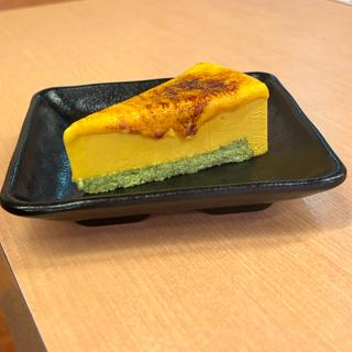 かぼちゃのブリュレアチーズケーキ (スシロー 亀岡店 (【旧店名】あきんど))