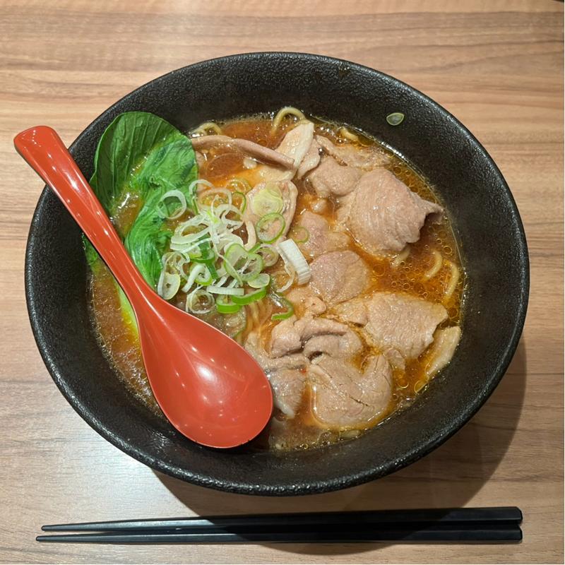 四元豚味噌ラーメン　赤味噌(開高)
