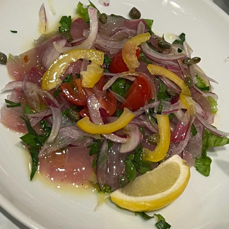 勘八カルパッチョ(サルサ)