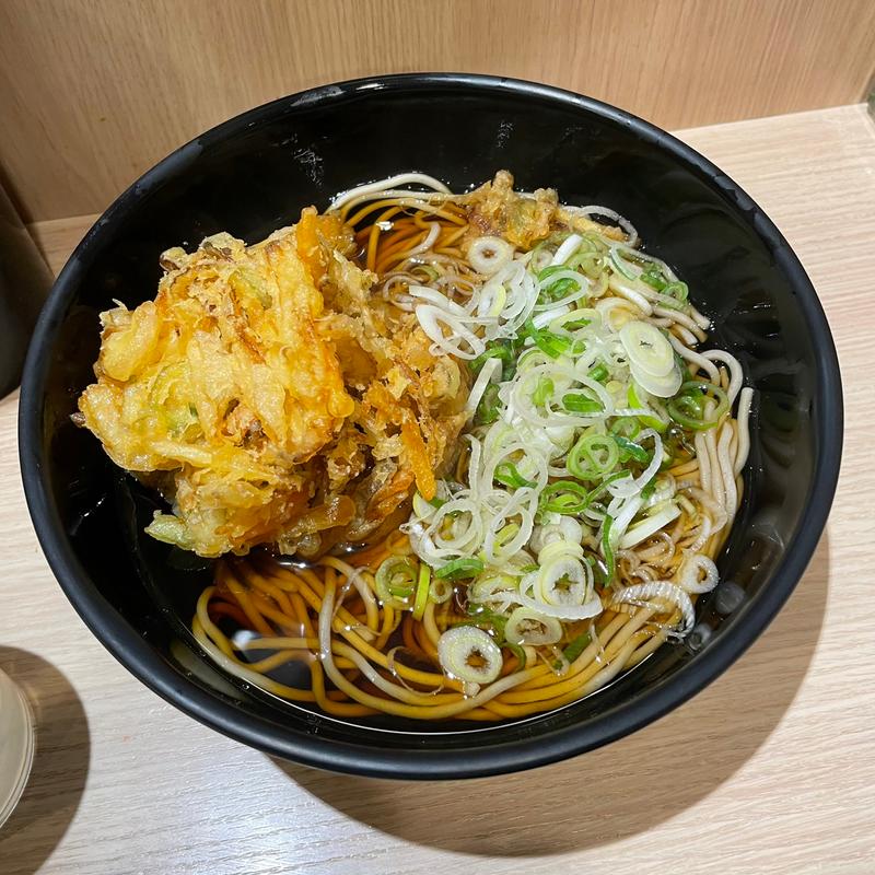 かき揚げ蕎麦(吉利庵 )