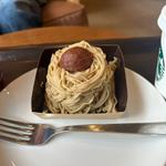 手しぼり栗モンブラン