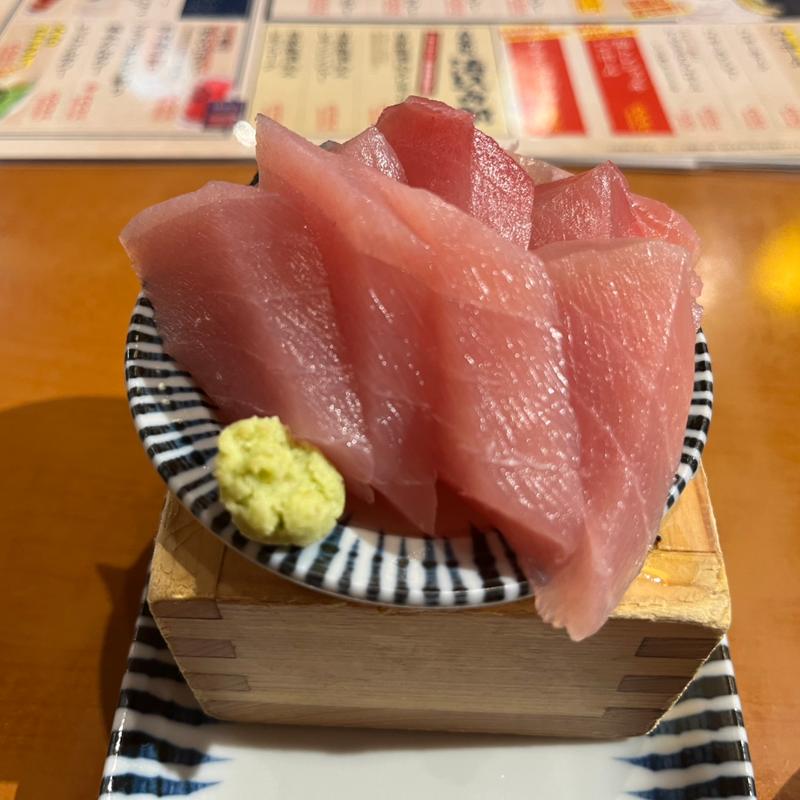 豊洲鮮魚の刺身2倍盛(肉豆冨とレモンサワー 大衆食堂 安べゑ JR御徒町駅南口店)