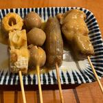 どて焼き串盛合せ