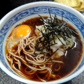 たまごそば＋おろし(そば・うどん ｢ひさご｣)