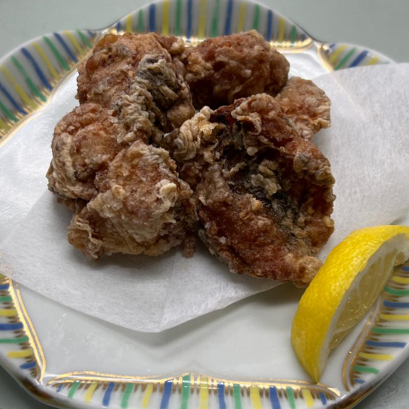 なまずの唐揚げ(鯉とうなぎのまるます家 総本店)