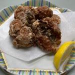 なまずの唐揚げ(鯉とうなぎのまるます家 総本店)