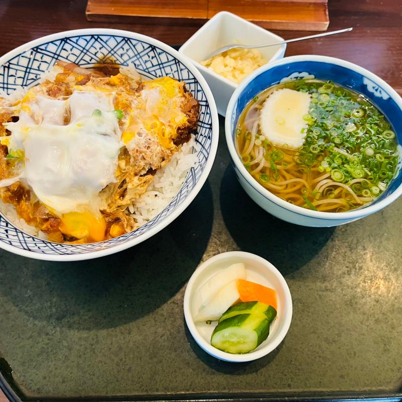 かつ丼麺セット(とき里 伊万里本店 （ときさと）)