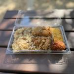 かしわ弁当（大）(かしわ飯 からあげ ポッポしゃん)