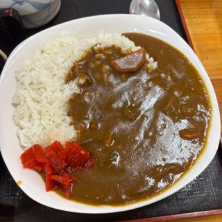 カレーセット(そば処きぬ )