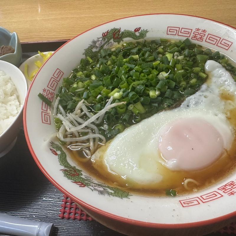 ねぎラーメン定食(あおきラーメン )