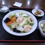海鮮あんかけ焼きそば