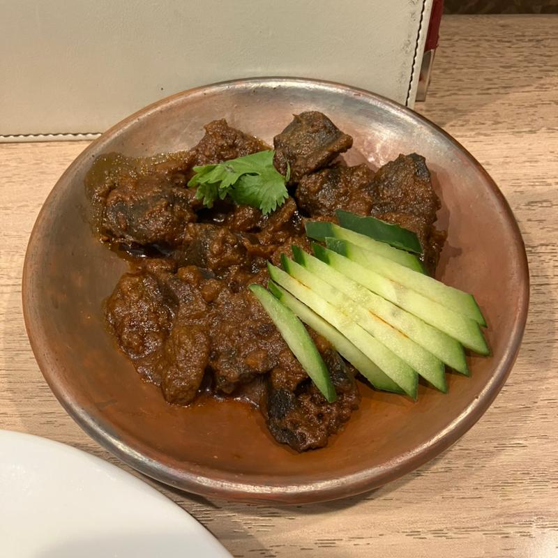 チキンの砂肝・カラ・ブナ(トルカリ)