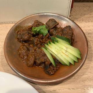 チキンの砂肝・カラ・ブナ(トルカリ)