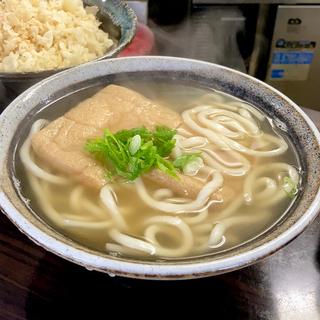 きつねうどん(手ぬきうどん まるなか)