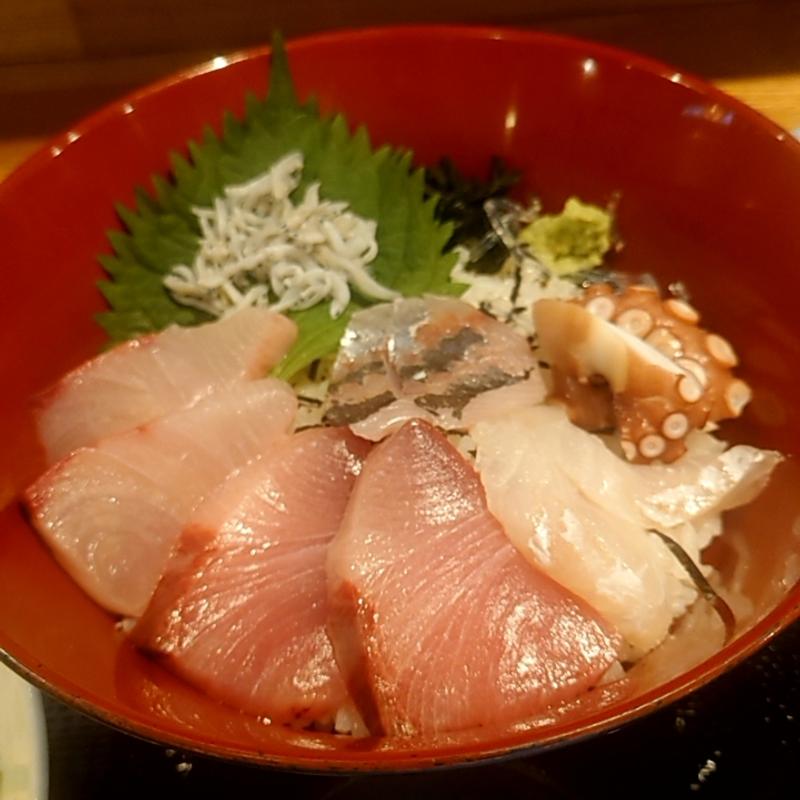 海鮮丼定食(奥ののともん)