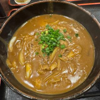 牛かれーうどん(手打ちうどん　こんぴら茶屋)