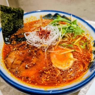 柚子辣湯面＋炙りチャーシュー(AFURI 横浜ランドマークタワー)