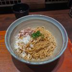 自家製ラー油の和え玉(ramen club トトノエ)