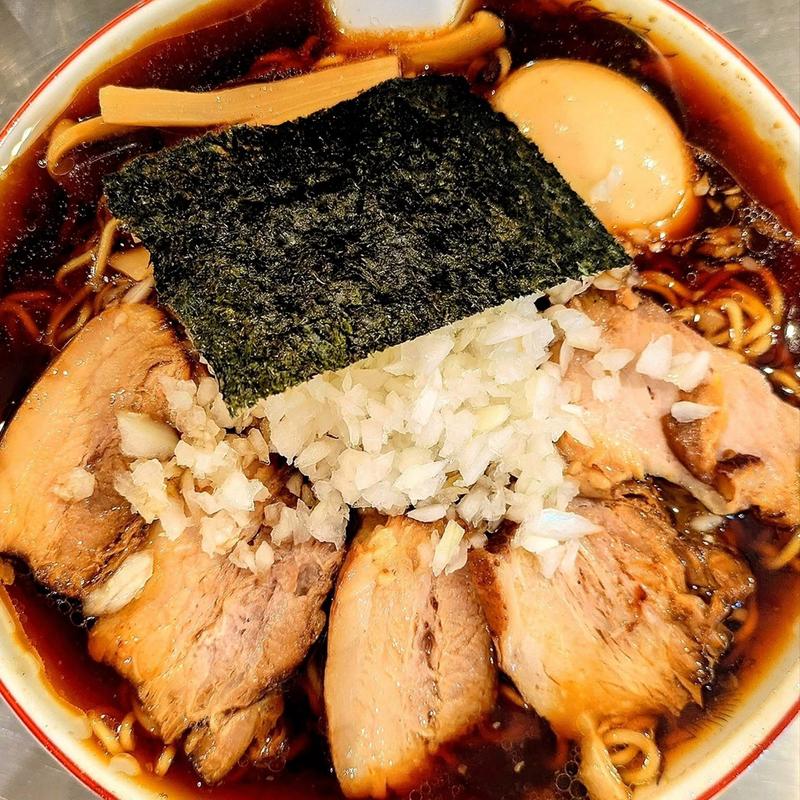 竹岡式特製ラーメン 大盛(竹岡式ラーメンまる竹)