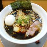 黒らーめん 玉子(わらび)