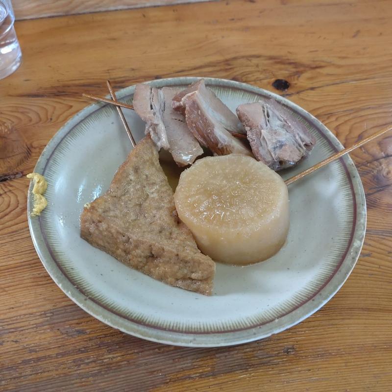 おでん(ひらたラーメン)