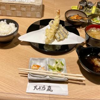 日替わり定食8品(天麩羅 嵐)
