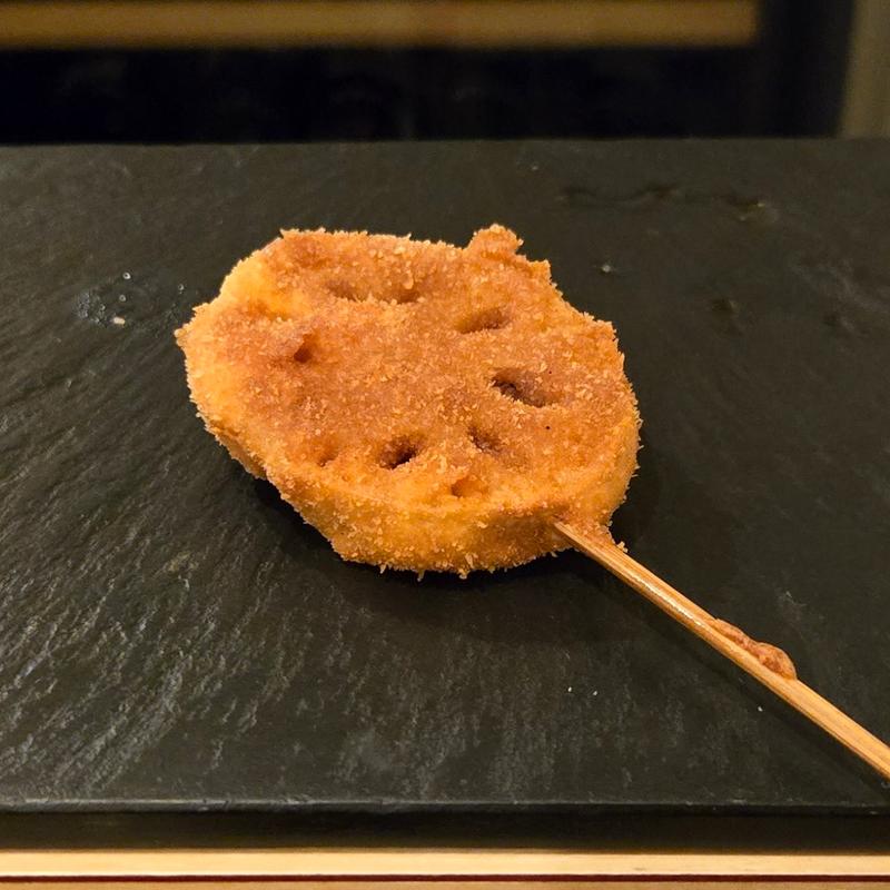 レンコン(串揚げ タケナカ （ＴＡＫＥＮＡＫＡ）)