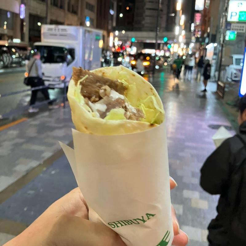 ケバブラップビーフ(Halal MAMO Turkish Restaurant&Bar Roppongi)