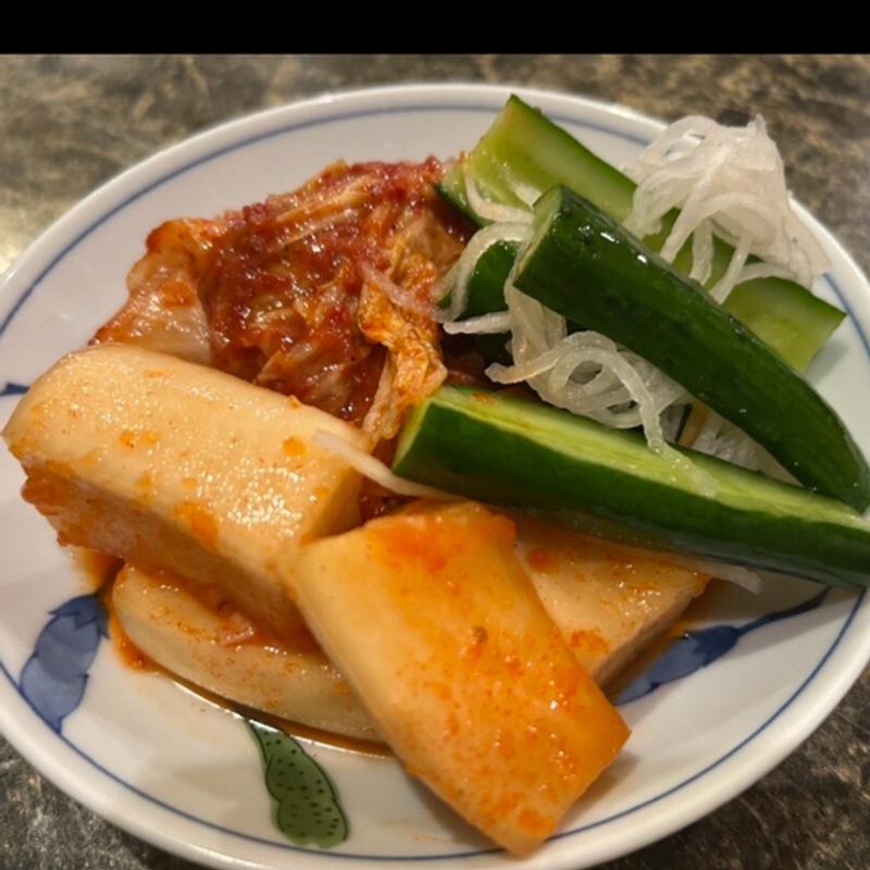 キムチ盛合せ(焼肉幸福 浅草本店)