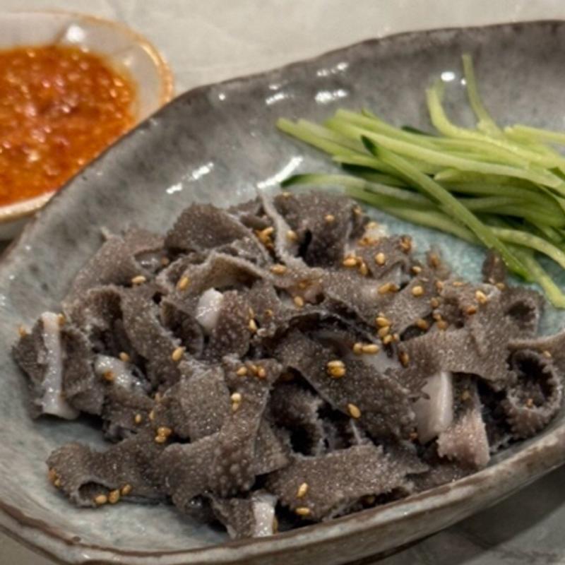 千枚刺し(焼肉幸福 浅草本店)