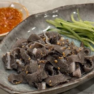 千枚刺し(焼肉幸福 浅草本店)