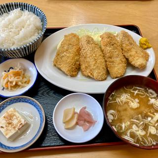 アジフライ定食(あざみや)