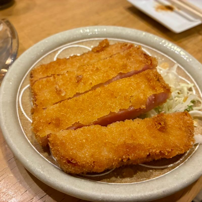 ハムカツ(山科酒場 見聞録 )